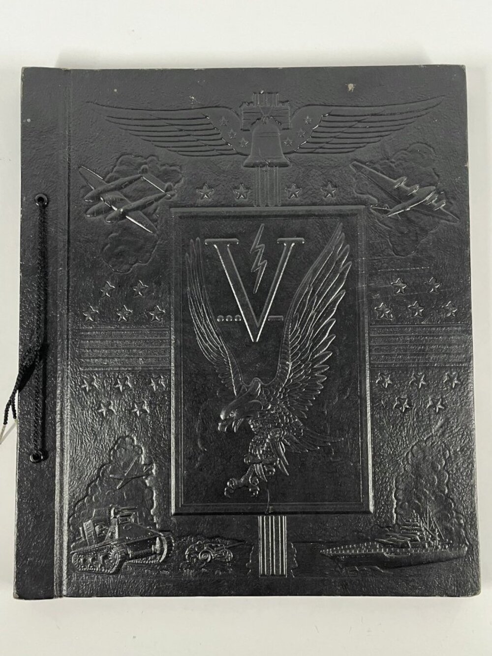 Vintage 40s Scrapbook Embossed Eagle Cover Magazine Recipe Clippings Pics - Picture 2 of 10